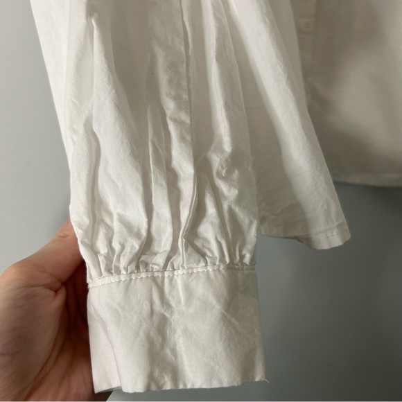 Tuckernuck Pomander Place White Ellianna Ruffle Blouse - Picture 6 of 7